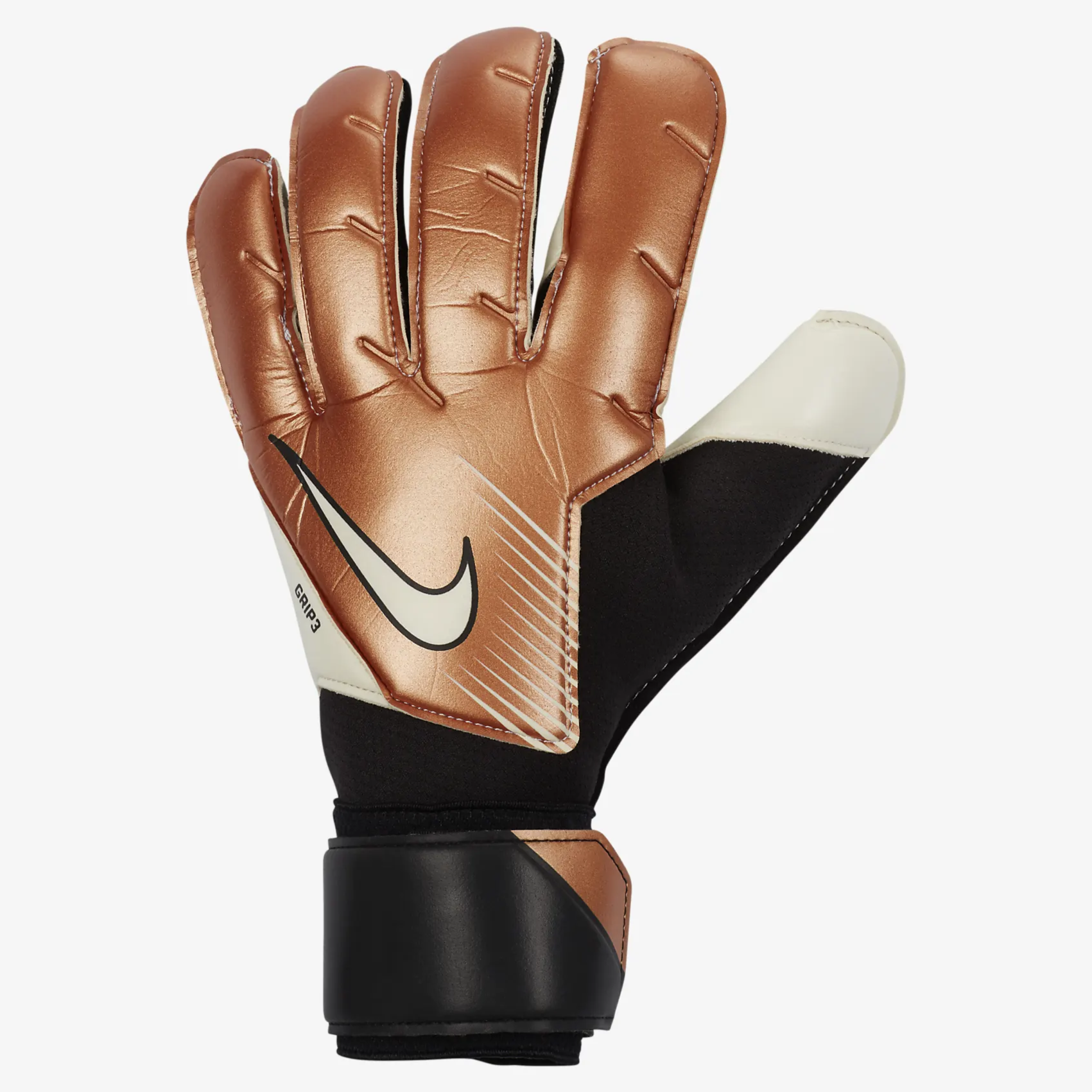 Nike, Guanti Nike Goalkeeper Grip3 - Rame metallizzato