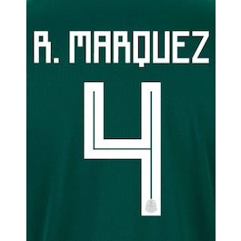 Uni Sport, Maglia Messico 2018 Home R. Marquez #4 Set Nome