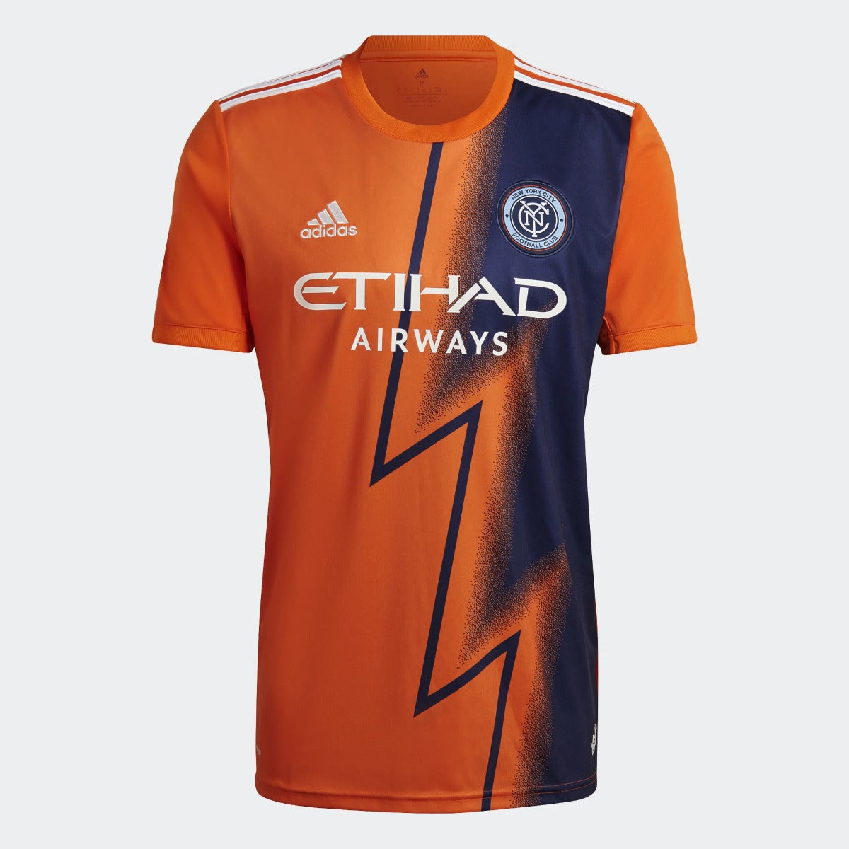 Adidas, Maglia adidas 22-23 New York City FC - Arancione-Night Sky