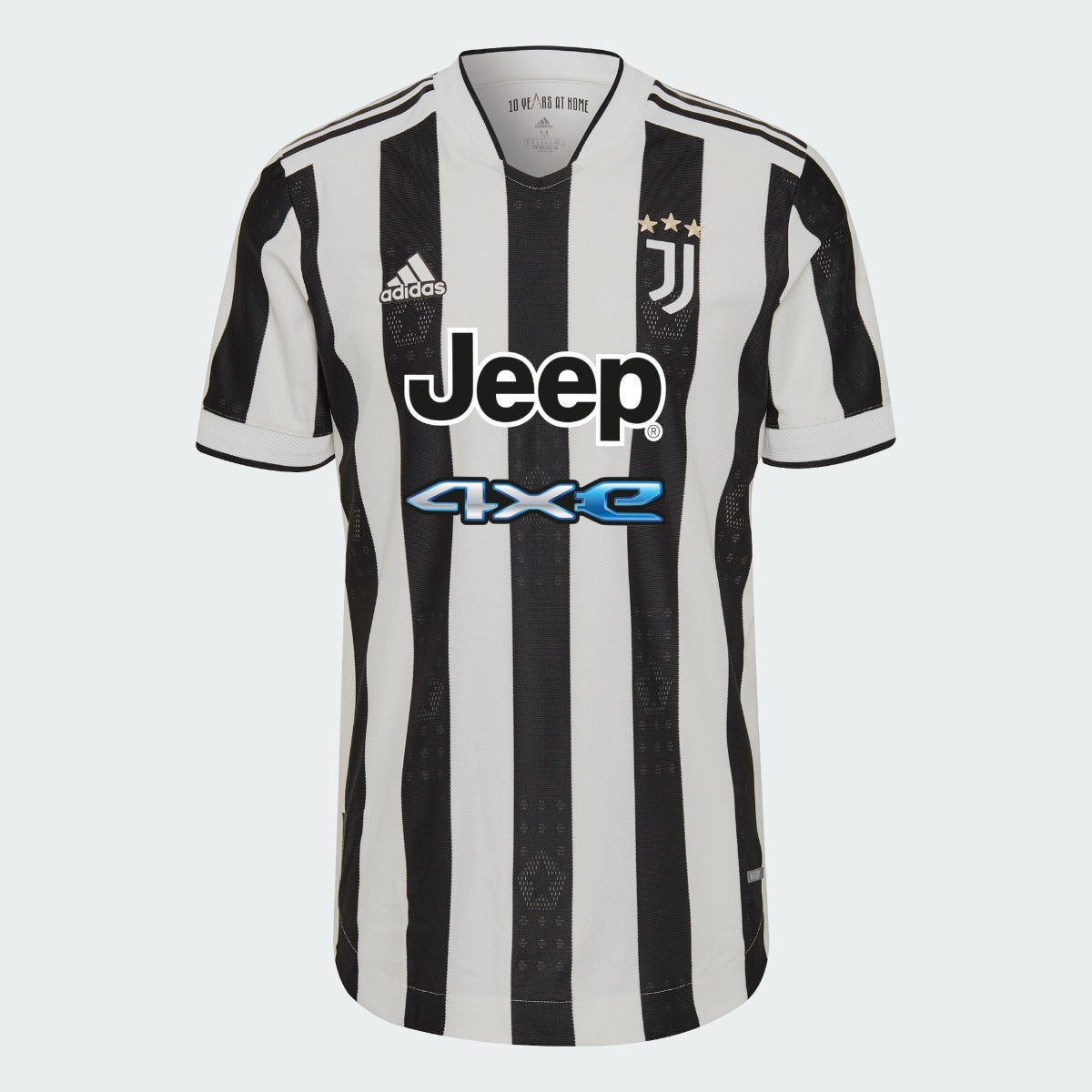 Adidas, Maglia autentica Adidas 2021-22 Juventus Home - Bianco-Nero