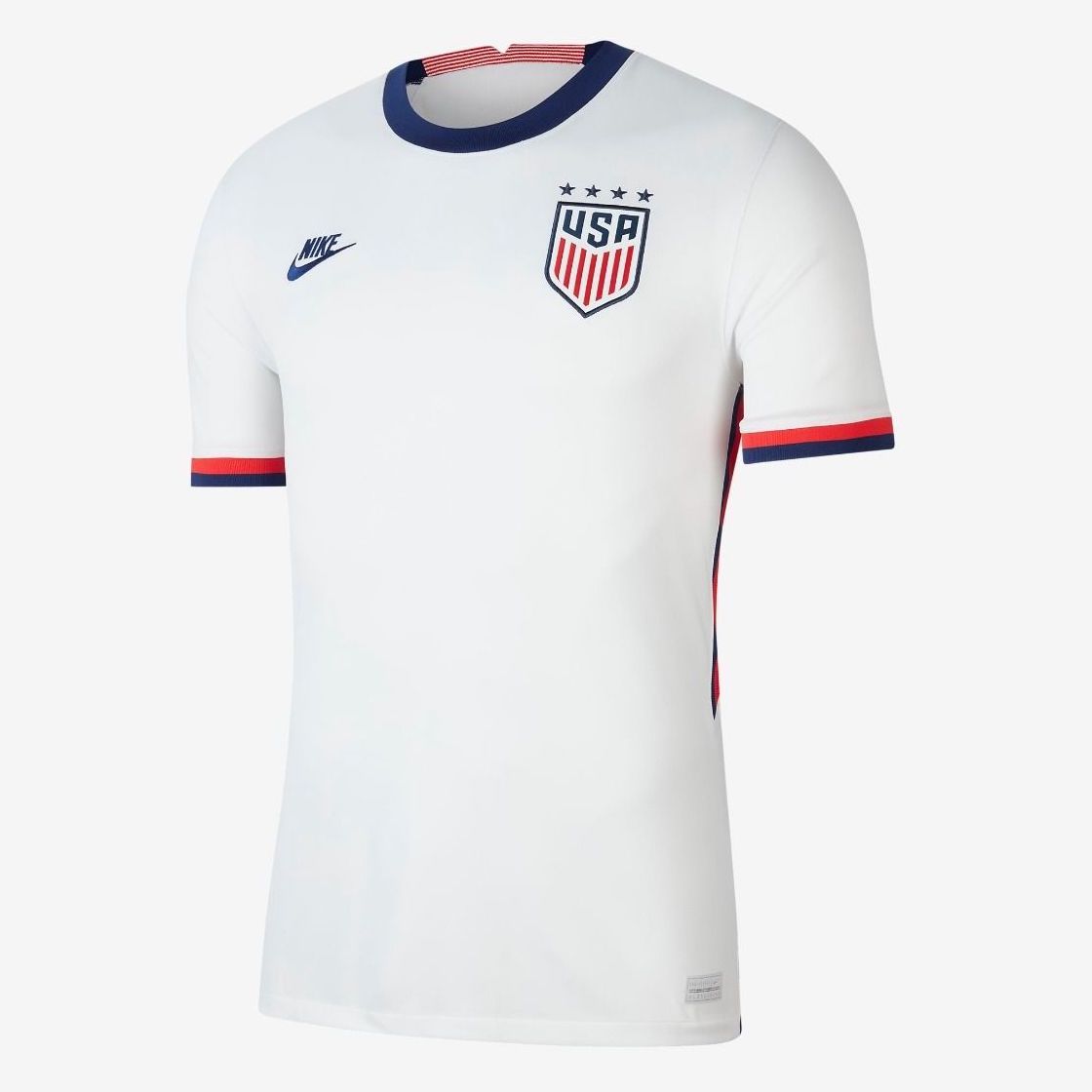 Nike, Maglia da casa Nike 2020-21 USA Donna (taglio maschile) - Bianco