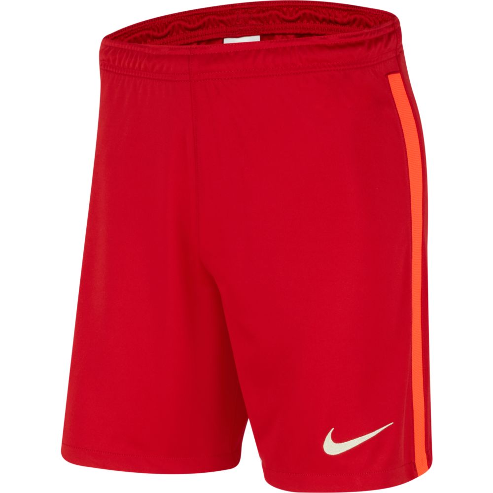 Nike, Pantaloncini Nike 2021-22 Liverpool Dry-Fit Home Stadium - Gym Red-Crimson