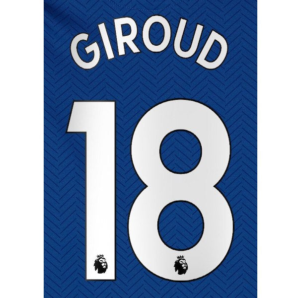 Uni Sport, Set nome maglia Chelsea 2019/22 Home Giroud #18