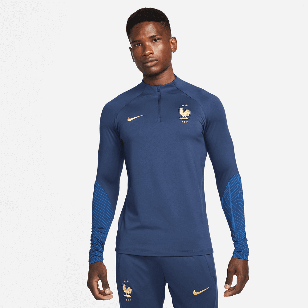 Nike, Top da allenamento Nike 2022-23 France Strike - Navy